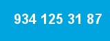 934 125 31 87